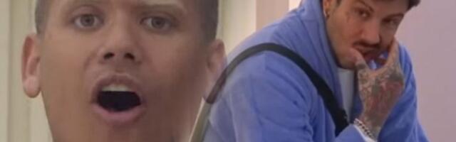 SKANDALČINA! FILIP DONJI VEŠ SKINUO, UROŠ JAKO ZINUO! Đukić pokazao "Bon apetit" tetovažu na polnom organu Staniću! (VIDEO)