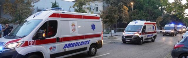 Lančani sudar kod Laste: Trudnicu odvezla Hitna (FOTO)