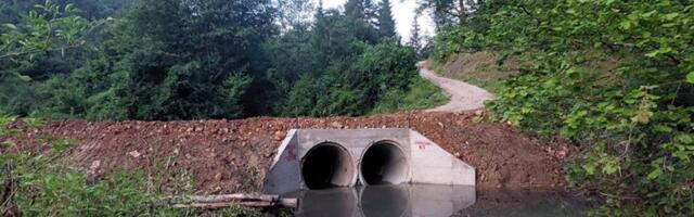 Urađen novi most preko Poblaćnice u MZ Krajčinovići