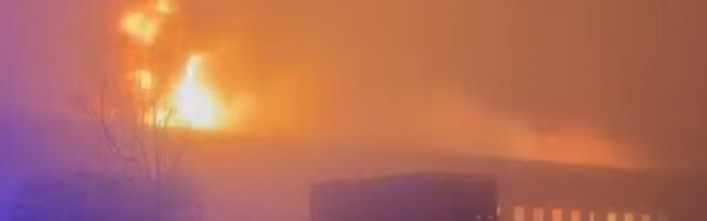 Пожар у хрватском предузећу које складишти опасне материје стављен под контролу