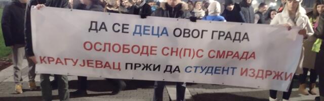 Kragujevac večeras u znaku studenata