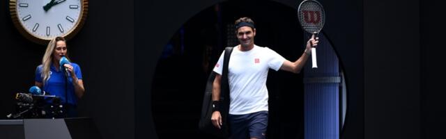 Rodžer Federer ponovo zaigrao u Melburnu, Novak Đoković u publici (VIDEO)