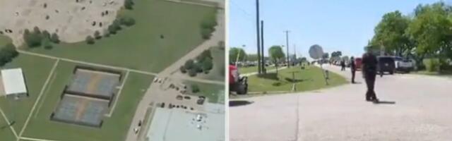 IMA POGINULIH: Prvi snimci se mesta pucnjave u školi (VIDEO)
