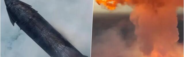 "EPSKO SLETANJE" Pogledajte trenutak PADA u Indijski okean i EKSPLOZIJE rakete Ilona Maska! "Postigli ste gol za čovečanstvo" (FOTO/VIDEO)