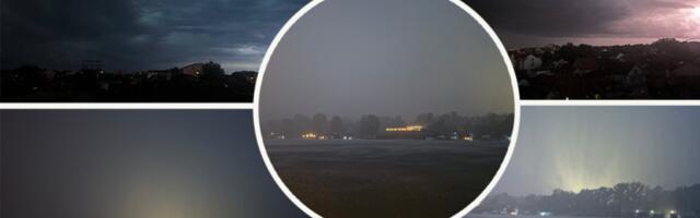 SASTAVILI SE NEBO I ZEMLJA! Linijska oluja stigla i u Beograd! Lije kao iz kabla, NE VIDI SE PRST PRED OKOM! (FOTO, VIDEO)