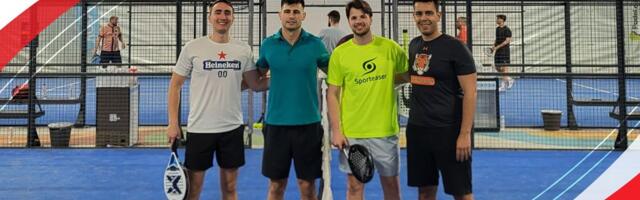 VODAVODA Sportal padel biznis liga: 6. kolo fotografije