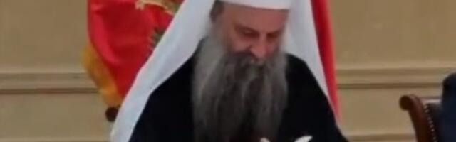 Patrijarh Porfirije objavio snimak potpisivanja Temeljnog ugovora!