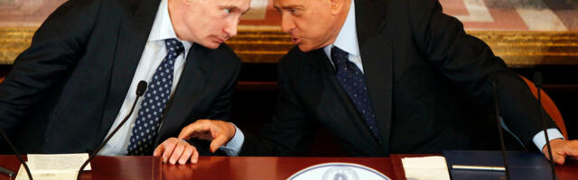 Putinova votka za Berluskonija: Kršenje sankcija EU