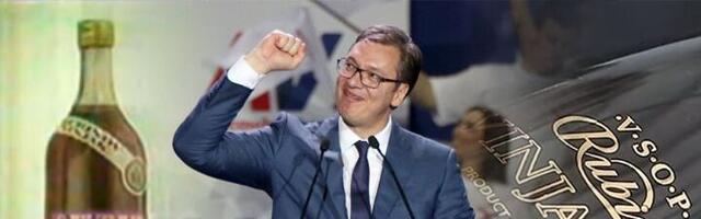 Vučićeva decenija kroz cenu vinjaka