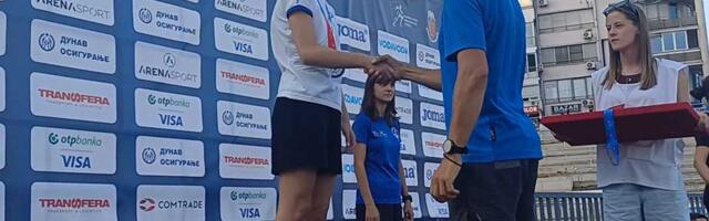Vicešampionska titula za Dunju Eremić na seniorskom prvenstvu Srbije u atletici