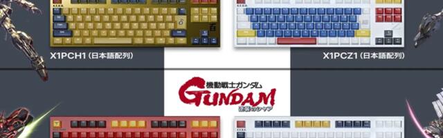 Gandam tastatura sa Topre prekidačima