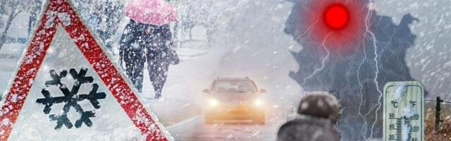 OPASNA POJAVA STIŽE NOĆAS! Evo kada tačno kod nas stižu OBILNE PADAVINE I GDE, pratite iz sata u sat - sneg i u subotu (RADARSKI SNIMCI)