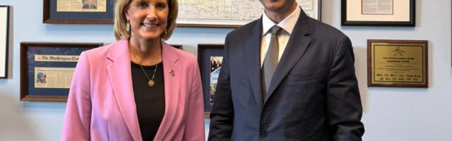 Vuk Velebit i Klaudija Teni za Kurir nakon održanog Prvog kongresnog brifinga o odnosima Srbije i SAD na Kapitol Hilu: "Radujemo se daljem jačanju saradnje"