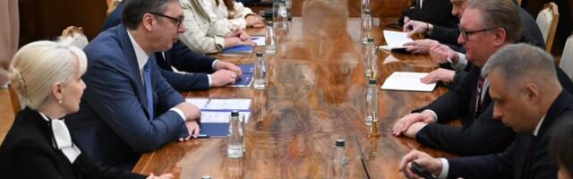 Predsednik Srbije sa potpredsednikom Vlade Ukrajine: Novi koraci ka većoj trgovinskoj razmeni