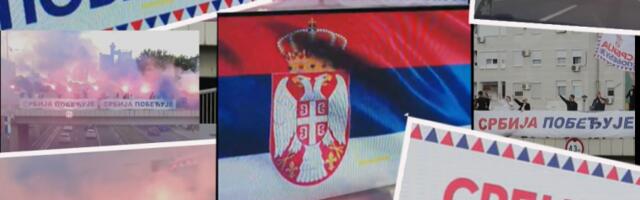"SRBIJA POBEĐUJE!" Veličanstven prizor u Beogradu - građani poslali najlepšu poruku iz Beograda! (VIDEO)