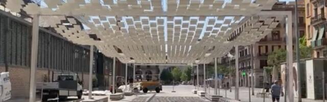 Kinetička pergola: Menja se u odnosu na strujanje vetra i sunčevu svetlost (VIDEO)