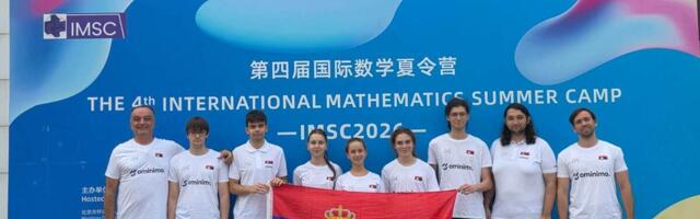 GIMNAZIJALCI OSVOJILI UKUPNO ŠEST MEDALJA Svetski uspeh reprezentacije Srbije na Matematičkom letnjem kampu u Pekingu