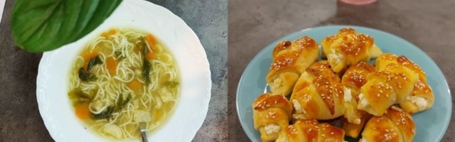 KUVAMO SA MAMOM: Danas pravimo supicu i salatu od junetine + savršeno meke kiflice (RECEPT)