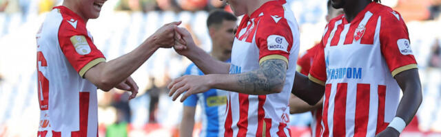 ZVEZDA SJAJNIM GOLOM KATAIJA POBEDILA TSC: Milojević odmorio tim pred revanš sa Lehom!