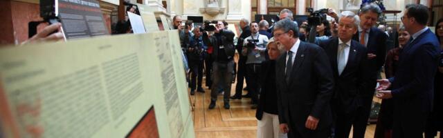 Evroparlamentarci posetili izložbu o Jasenovcu