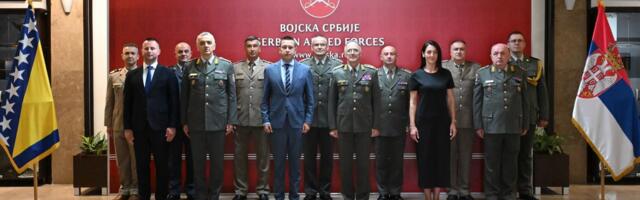 Generalštab Vojske Srbije ugostio delegaciju BiH: Razgovori o jačanju saradnje