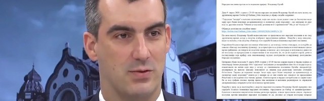 Prijava protiv Orlića: VREĐA, PONIŽAVA, OMALOVAŽAVA