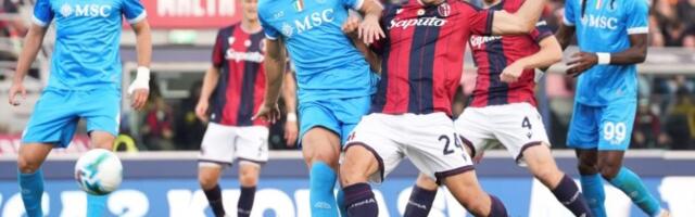 Kiks šampiona: Napoli poražen od Bolonje
