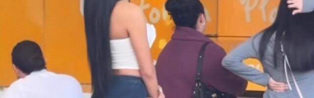 "GUSKE JEDNE!" Crnka šetala gradom, a o snimku bruji CELA ZEMLJA: Žene crkoše od ljubomore - štikle odradile posao