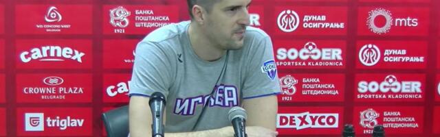 Nenad Stefanović posle tesnog poraza od Zvezde: "Hvala Obradoviću na lepim rečima, to ostaje između nas..."