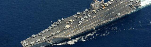 BBC: Iranci tvrde da su gadjali američki nosač aviona Abraham Linkoln sa 4 balistička projektila