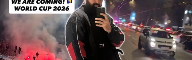 Jala Brat objavio snimak iz Sarajeva posle istorijske pobede BiH: Haos na ulicama, slavlje, trube, grad "gori"