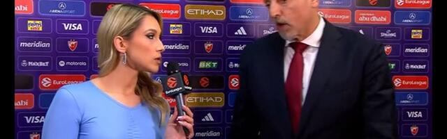 Saša Obradović posle poraza u derbiju pobegao sa izjave: Rekao par reči i otišao od kamera