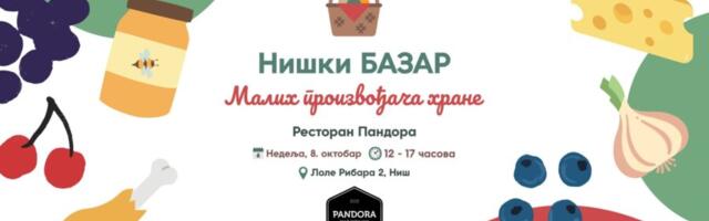 Domaći sir, med, ajvar pa čak i pivo. Bazar malih proizvođača hrane i u Nišu
