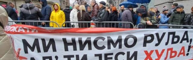 Pale ostavke u Advokatskoj komori: Zakazan i veliki protest