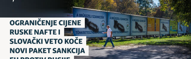 Ograničenje cijene ruske nafte i slovački veto koče novi paket sankcija EU protiv Rusije