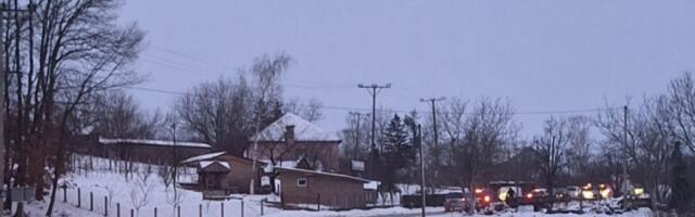 Proklizao autobus gradskog prevoza u Novom Milanovcu