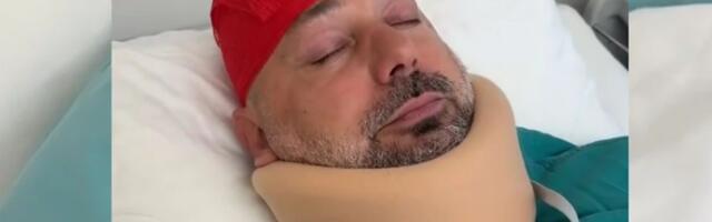 Ovo je prva fotografija Branka Babića nakon udesa: Oglasio se iz bolničkog kreveta, oko vrata kragna