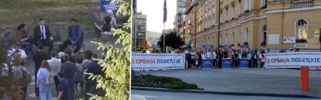Dve slike Srbije u Užicu! Kod SNS-a gužva, kod Marinike prazne stolice (FOTO/VIDEO)
