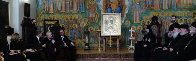 Predsednik Srbije sa patrijarhom Šiom: Srpska i Gruzijska crkva pred istim izazovima