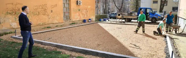U toku rekonstrukcija dečjeg igrališta na Bubnju (FOTO)
