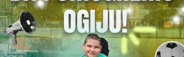 Gimnazijalci iz Leskovca organizuju turnir za pomoć malom Ogiju, dođite u nedelju na fudbalski teren u naselju Dubočica