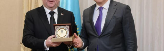 ​Поповић: Последњих пет година унапређење сарадње Србије и Казахстана