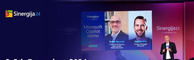 Sinergija24 – Piloting AI: Vizija, AI i biznis mogućnosti za novu eru poslovanja