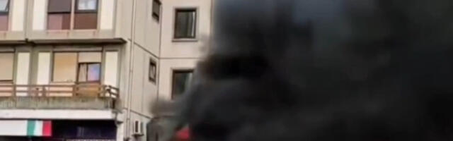 Jutros je goreo auto u Ulici Dragoslava Srejovića