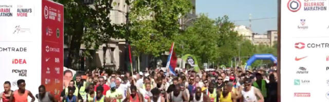 Slika reke ljudi otići će u svet: Sve spremno za 39. Beogradski maraton