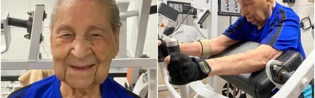 Stogodišnjak koji ne menja svoje fitnes rutine gotovo četrdeset godina