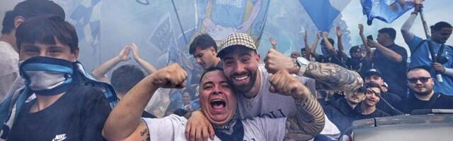 Haos u slavlju: Veliki neredi na ulicama Napulja - Divljanje posle osvajanja skudeta