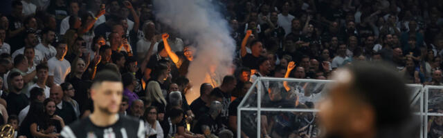 HITNA REAKCIJA! Upozorenje za navijače Partizana zbog bakljade (VIDEO)