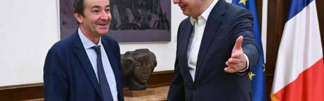 Vučić se sastao sa predsednikom francuskog EDF-a