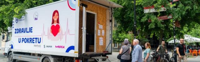 Zdravlje u pokretu: Više stotina građana obavilo besplatne preventivne preglede srca